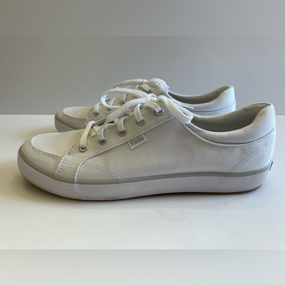 Keds White Canvas Lace Up Sneaker Women’s Size 9.5 Like New! - Picture 11 of 11